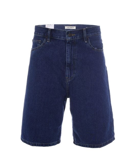 Carhartt Blue Bermuda Brandon W'