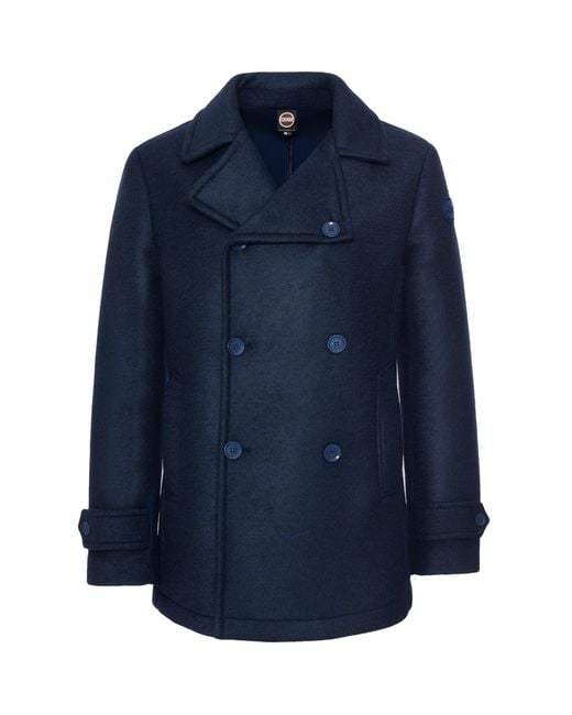 Colmar Blue Peacot Soft Wool Peacoat for men