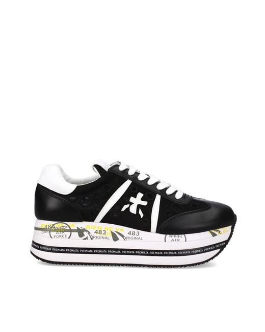Premiata Black Beth 7380 Sneakers