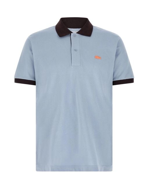 Lacoste Blue Polo Shirt Piquet for men