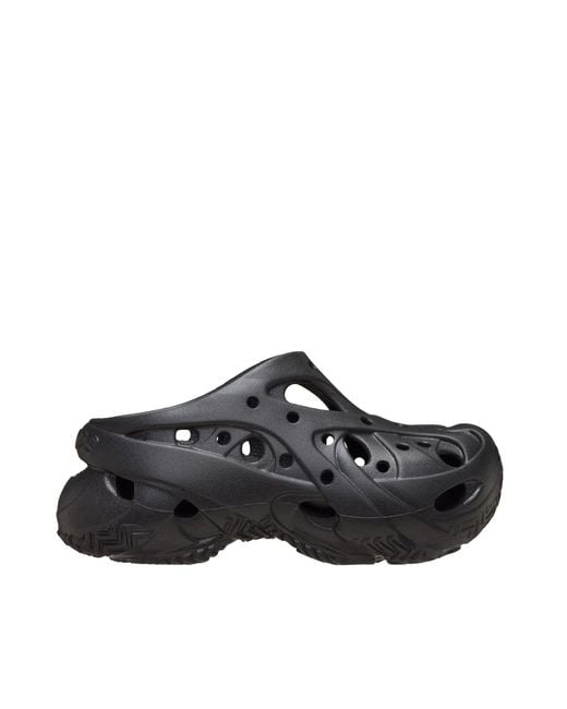 CROCSTM Black Ciabatta Caged