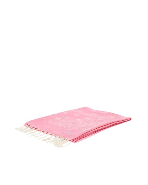 Mc2 Saint Barth Pink Telo Mare Foutas Bandana Rosa