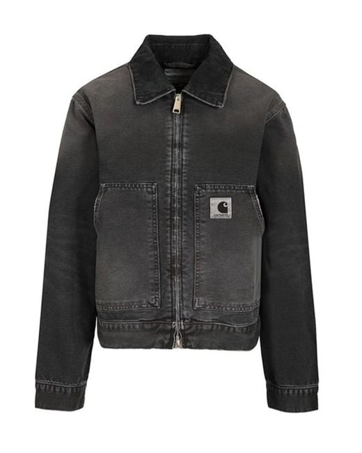 Carhartt Black Og Arcan Velvet Collar Jacket