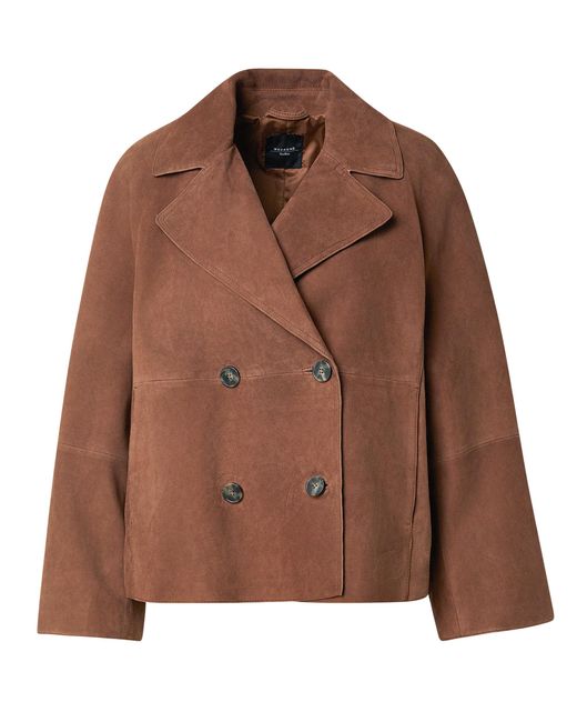Weekend by Maxmara Brown Elegant Jacket