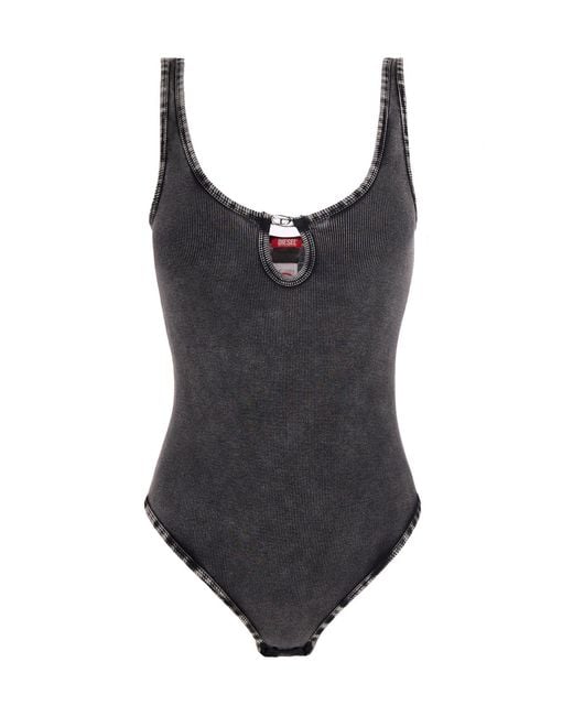 DIESEL Black Bodysuit Maura-Dnm