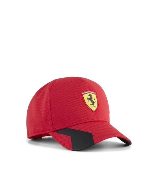 PUMA Red Cappellino Ferrari Rosso Corsa for men
