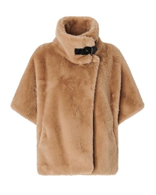 Pinko Brown Cappa Aspen Comodino Taupe