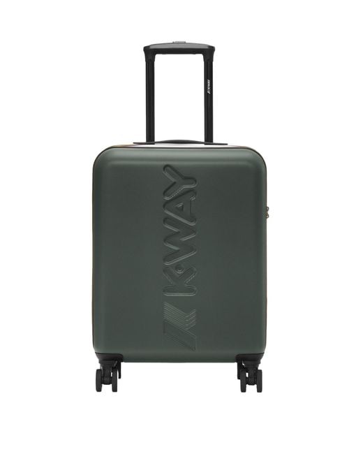 Trolley Small Verde di K-Way in Green da Uomo