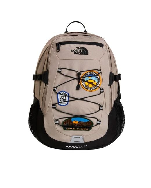The North Face Gray Zaino Borealis Classic Patch Stone Slab for men
