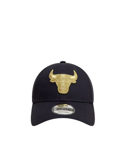 KTZ Blue Baseball Cap 9Forty Metallic for men