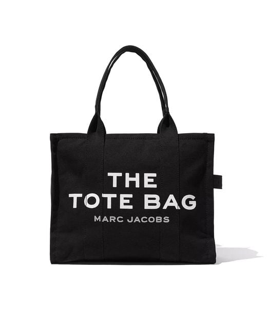 Marc Jacobs Black Borsa A Spalla The Large Tote Bag