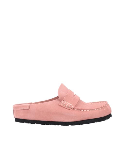 Birkenstock Pink Mocassino Naples Wrapped for men