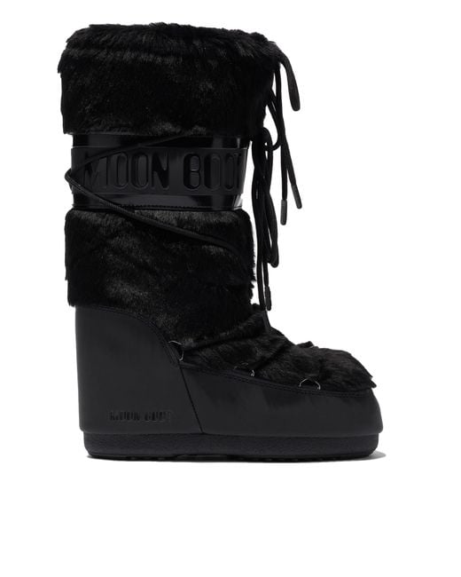 Moon Boot Black Icon Nero