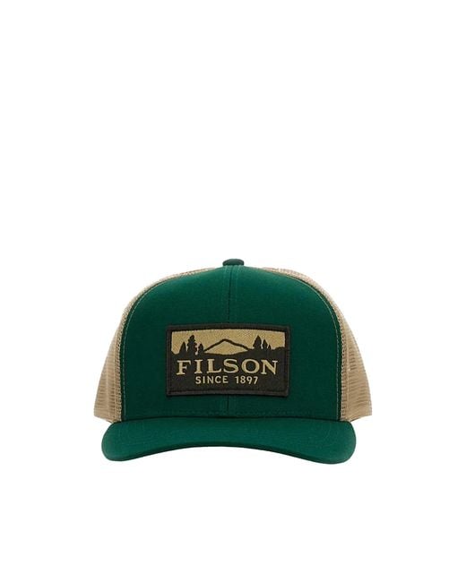 Filson Green Cappelino Scenic Logger Mesh Pine for men