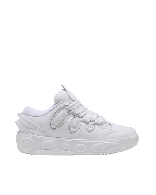 PUMA White Lafrance Leather Sneakers for men