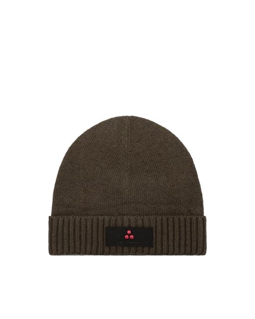 Peuterey Brown Berretto for men