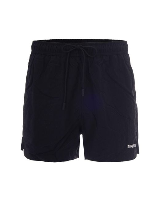 Represent Blue Swim Shorts for men