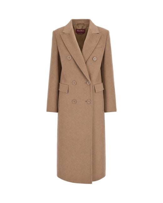 Max Mara Natural Cappotto Effige Cammello
