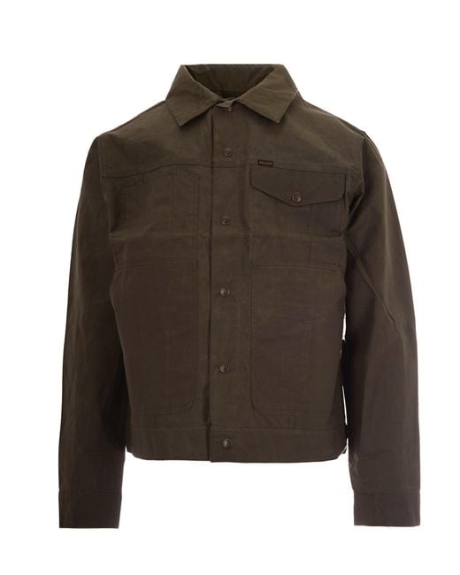 Filson Green Giubbino Ranger Short Cruiser for men