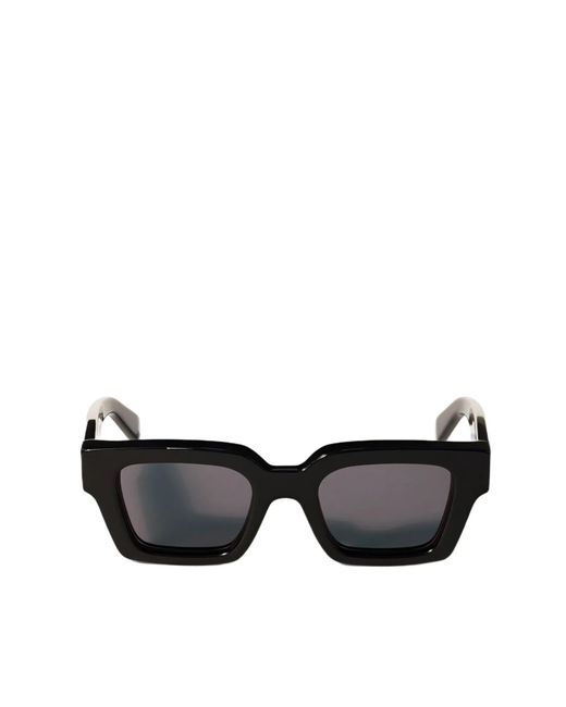 Off-White c/o Virgil Abloh Black Occhiale Virgil M Shiny for men