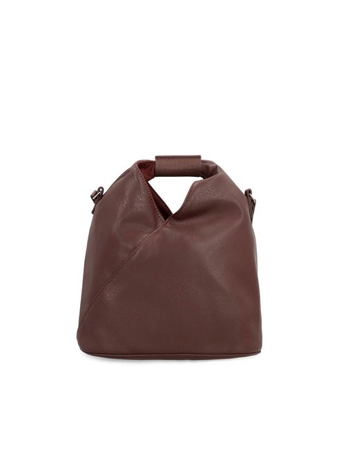 MM6 by Maison Margiela Brown Borsa Japanese Crossbody Small Cocoa