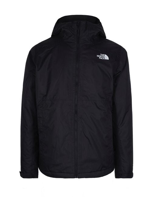 The North Face Blue Waterproof Millerton Jacket With Adjustable Hood for men