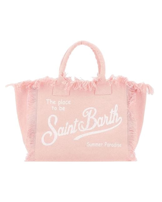 Mc2 Saint Barth Pink Tote Bag Vanity