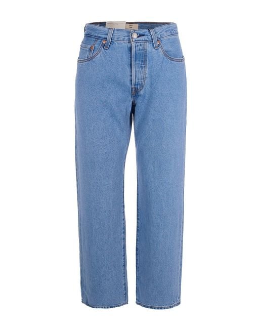 Levi's Blue Jeans 501 Lightweight Stone