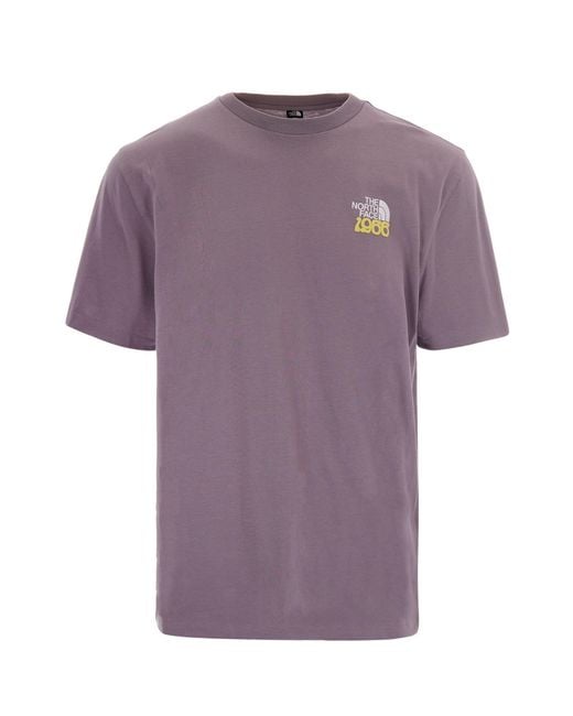 The North Face Purple T-Shirt Motion Rx for men