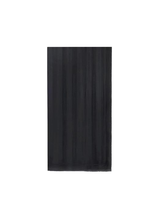 Elisabetta Franchi Black Square Scarf Jacquard