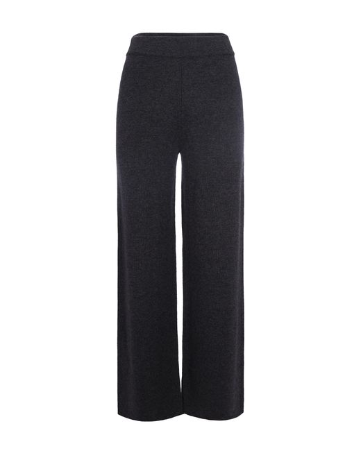 Max Mara Blue Pantalone Moritz Antracite