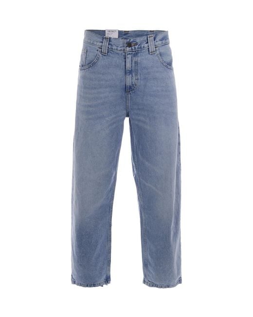Carhartt Blue Jeans Brandon Heavy Worn Bleached for men