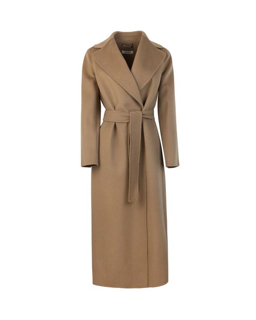 Max Mara Natural Cappotto Poldo Cammello