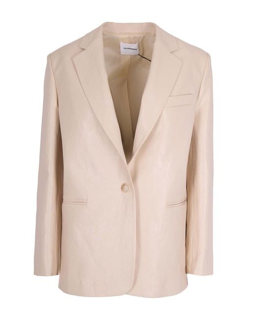 ANDAMANE Natural Blazer Guia Oat