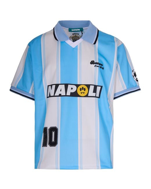 Barrow Blue T-Shirt Team Crema for men