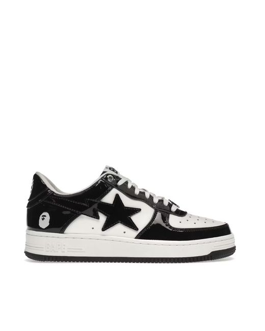 A Bathing Ape Black Sneakers Sta #1 for men