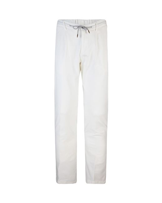 Eleventy White Pants for men