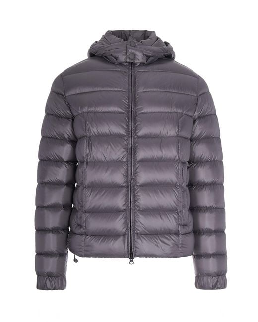 Colmar Gray Piumino Con Cappuccio Grigio for men
