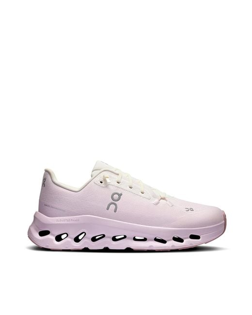 On Shoes White Sneaker Cloudtilt Ivory/Orchid