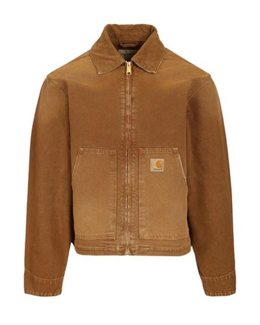 Carhartt Brown Giubbino Og Arcan Hamilton for men