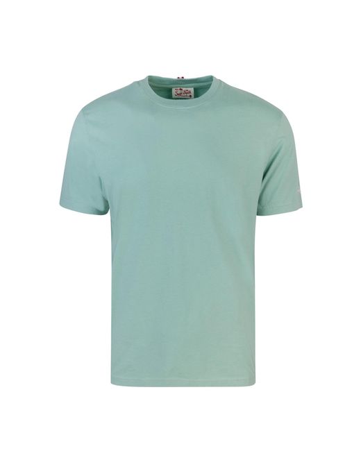 Mc2 Saint Barth Green T Shirt Dover Verde Pallido for men