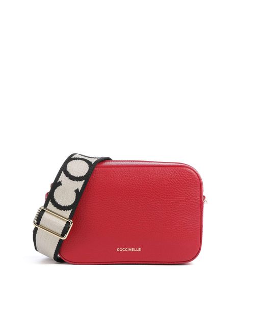 Coccinelle Red Borsa Tebe Scarlet