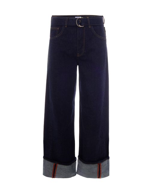 Liu Jo Blue Jeans Flare Belt Risvolto Normal Wash