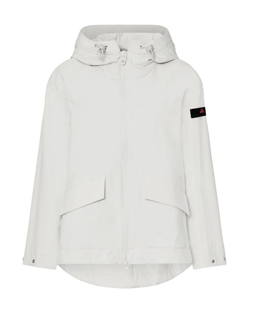 Peuterey White Giubbino Darby Pergamena