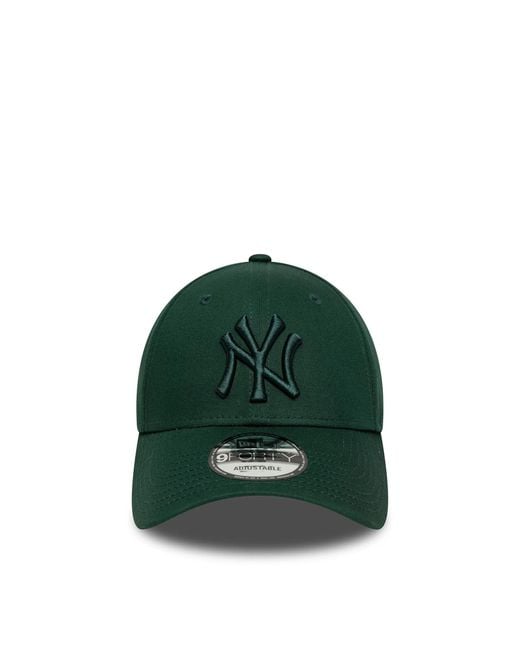 KTZ Green Cappellino 9Forty New York Yankees Mlb League Essential Dark for men