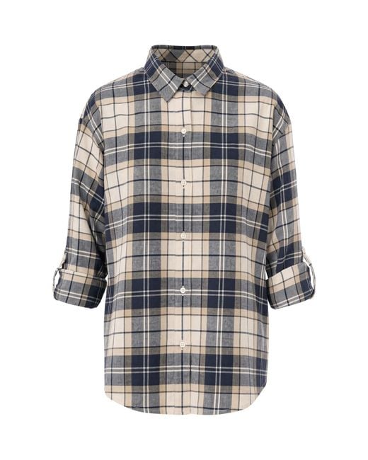 Barbour Gray Camicia Birchwood Tartan
