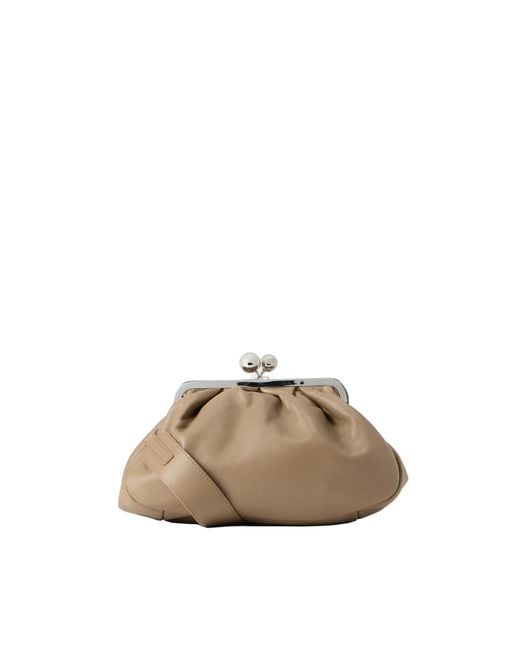Weekend by Maxmara Natural Borsa Pasticcino Medium Ttortora