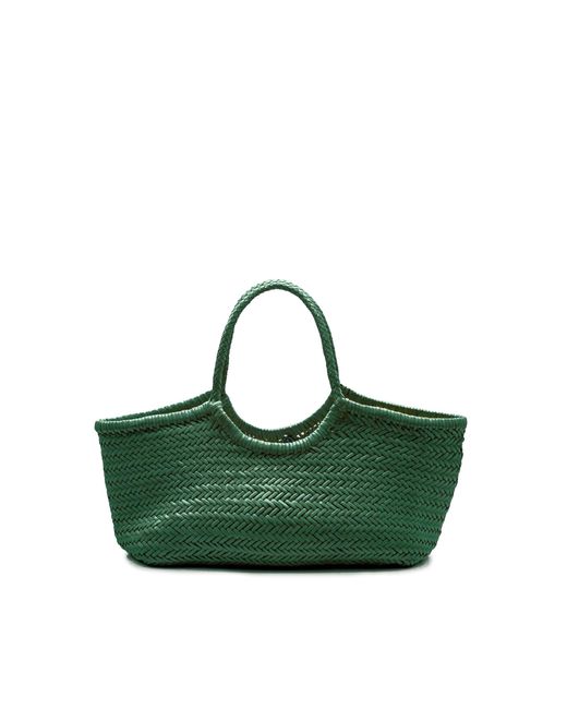 Borsa A Mano Nantucket Big Forest di Dragon Diffusion in Green