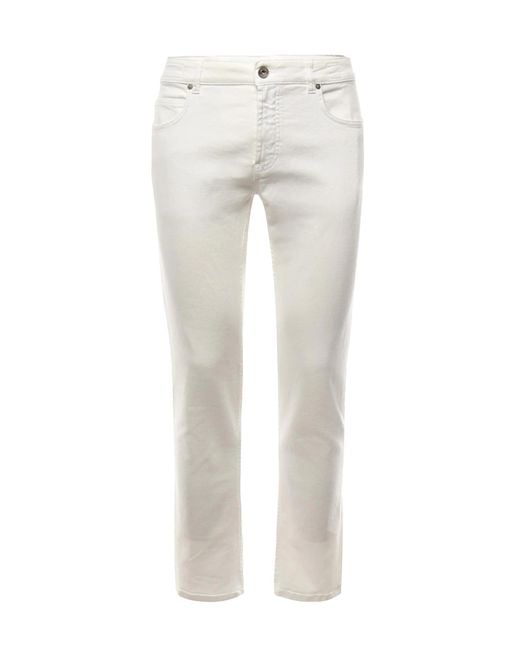 Eleventy White Jeans Platinum Bianco for men