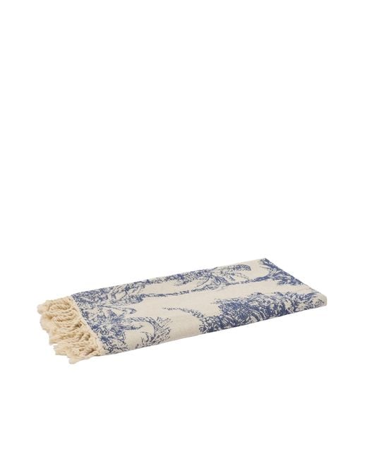 Mc2 Saint Barth White Beach Towel Foutas